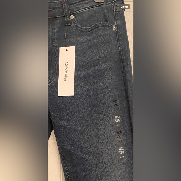 Calvin Klein Slim Fit NWT Denim Men’s Jeans - Picture 3 of 5